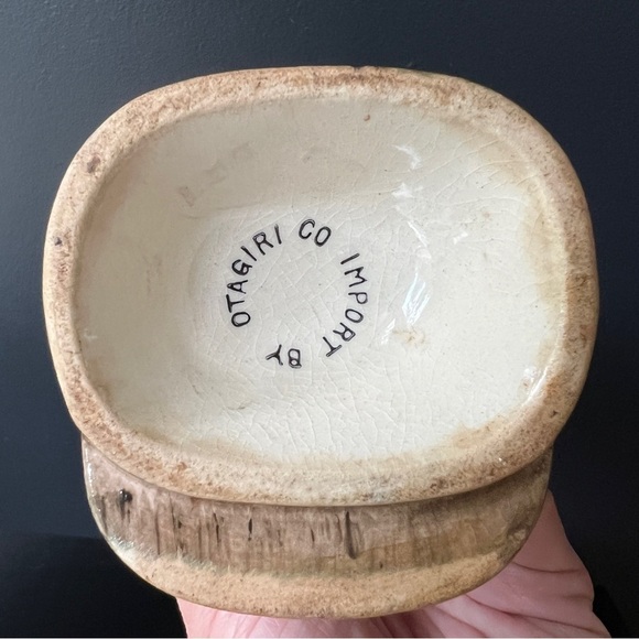 Vintage Otagiri Moai Tiki Mug Easter Island Head Ceramic Cocktail Glass Hawaiian - Picture 3 of 8